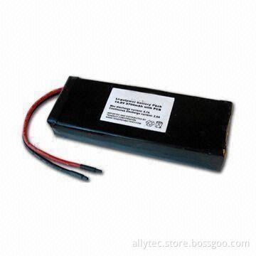 Li-Poly Battery Pack with Over-discharge Protection of 14.8V, 5,700mAh